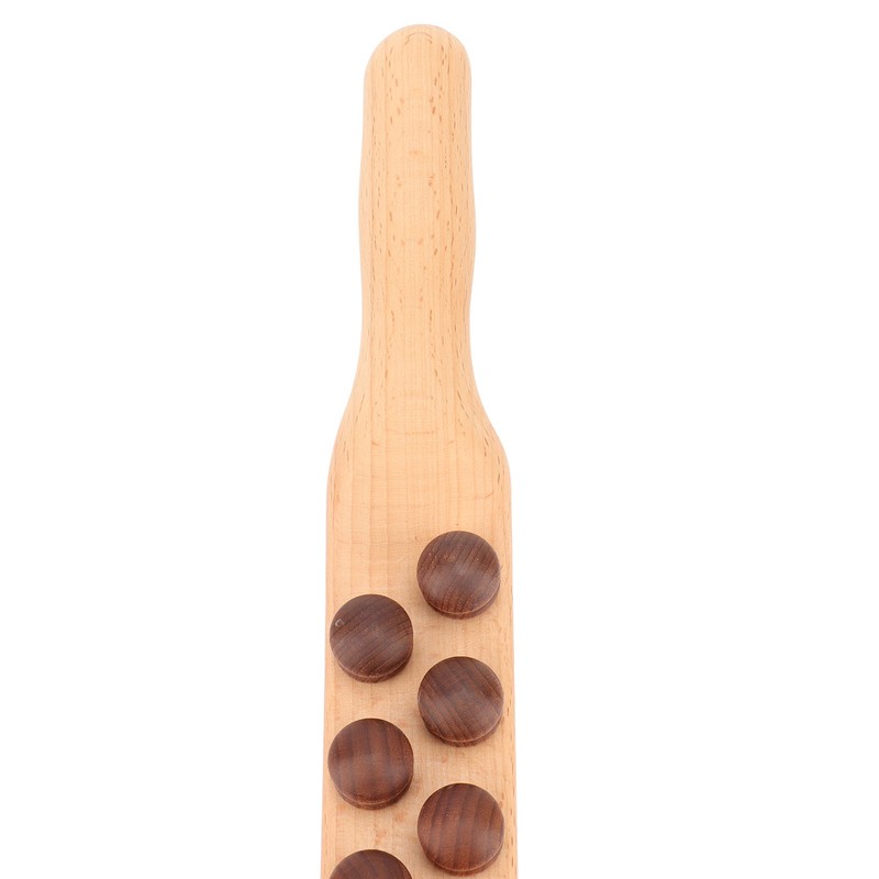 Wooden Scraping Stick Relieve Fatigue Reduce Soreness Double Sided Massage