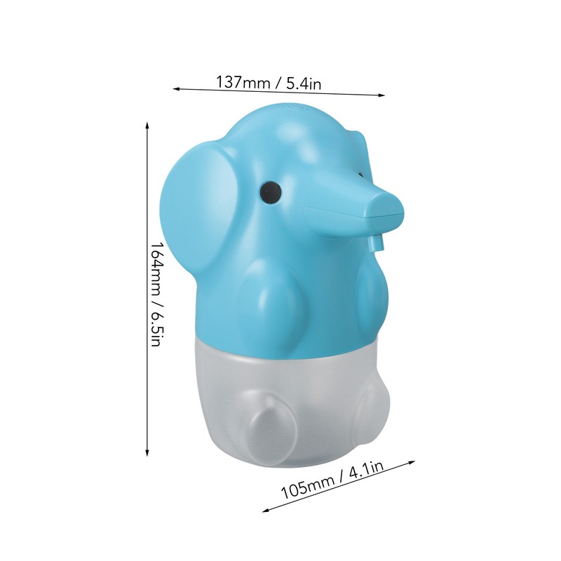 Cute Pet Elephant Touchless Soap Dispenser USB Rechargeable Automatic Foaming