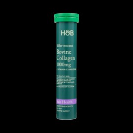 Holland & Barrett Bovine Collagen  Blackcurrant Effervescent 20 Tablets 1000mg