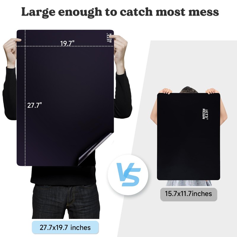 LET'S RESIN Extra Large Silicone Mat for Crafts, 27.7'' x