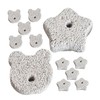 GANAZONO 12pcs Volcanic Stone Chew for Small Pets Hamster and