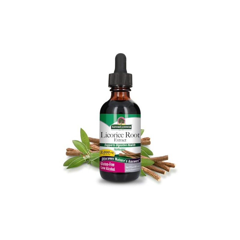 Licorice Root Extract Nature's Answer 2 oz líquido