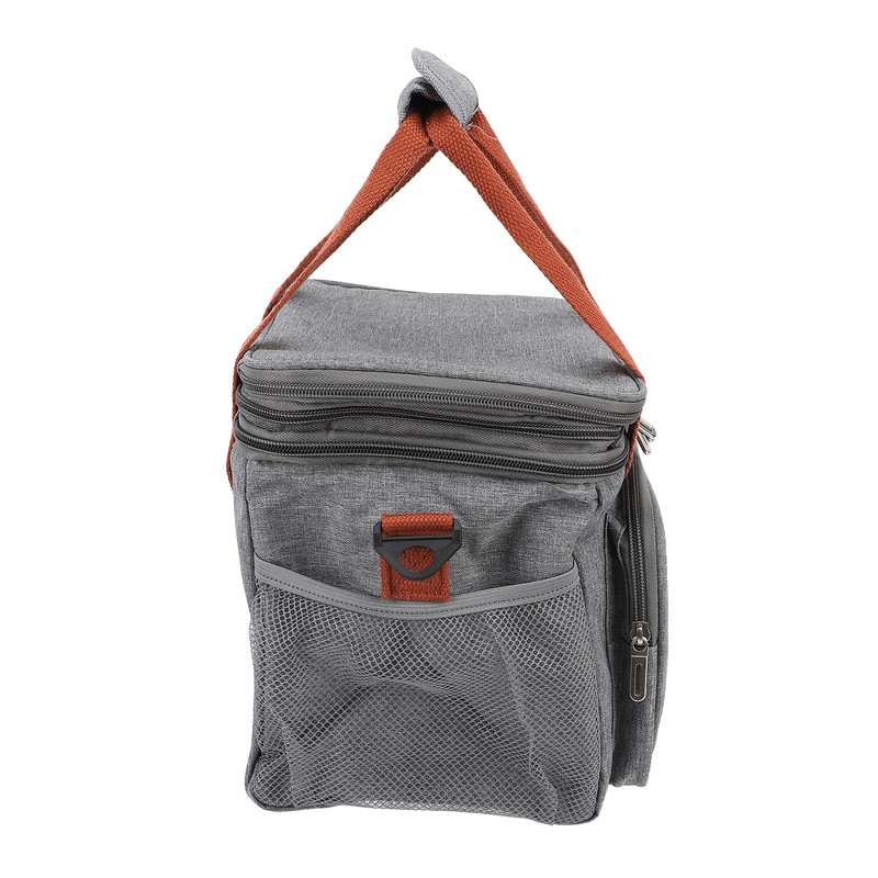 Insulated Lunch Bag 2 Layer Leakproof 14L Large Capacity Handheld