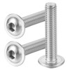 M8-1.25 x 80 mm Flanged Button Head Socket Cap Screws,