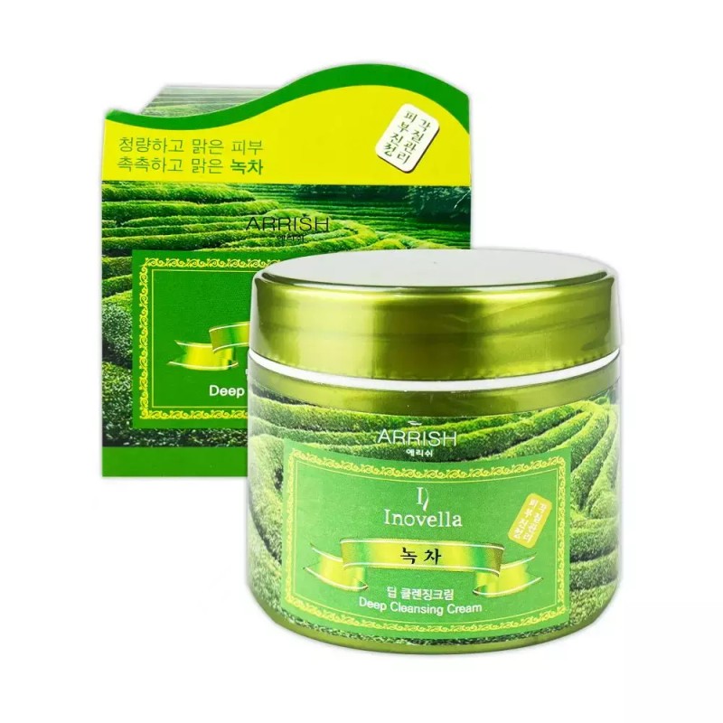 Erish 에리쉬 이노벨라 딥 300ml 크림 클렌징 -O 녹차 마사지크림