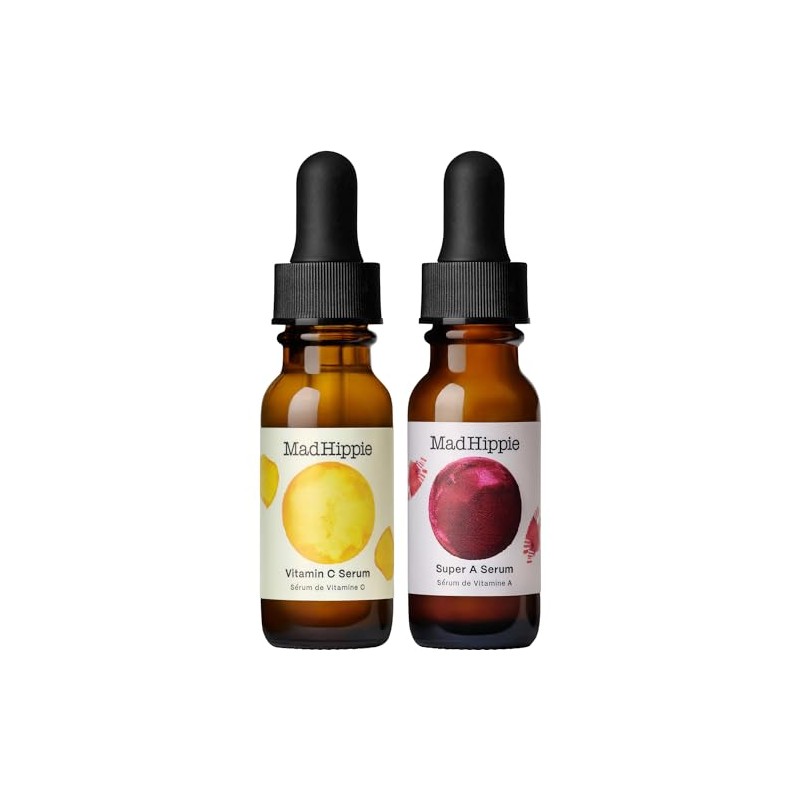 Mad Hippie Skin Care Set, Day Night Dual Pack Includes