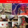 12 Pcs Horizontal Chicken Waterer Nipples with Cups, Leak Proof