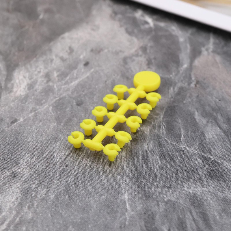 EMSea Pack of 40 Floss Caps Bait Stop Rings Aperture