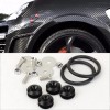 Unbrand Black Bolt on Fast Quick Release Secure Kit For
