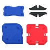 Caulking Tool Kit Plastic Grouting Scraper Sealant Finishing Knife Putty