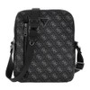 GUESS Torino Double Zip XBody with Vertical Zip Dark Black,