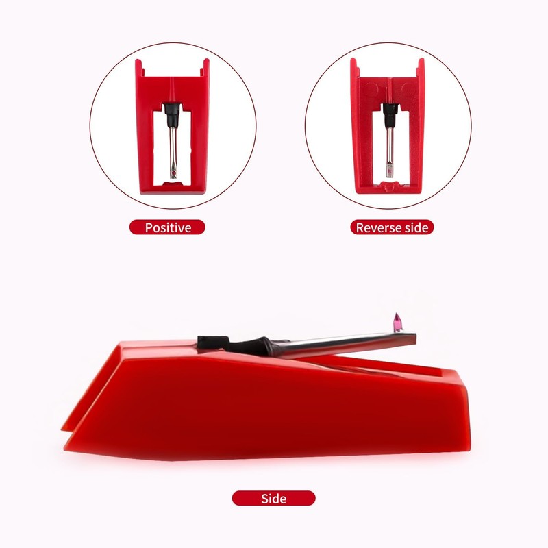 8 Pcs Record Player Needle,Turntable Replacement Durable Record Player Needles