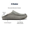 OluKai Men's Moloā Slipper, Sharkskin/Sharkskin, 9