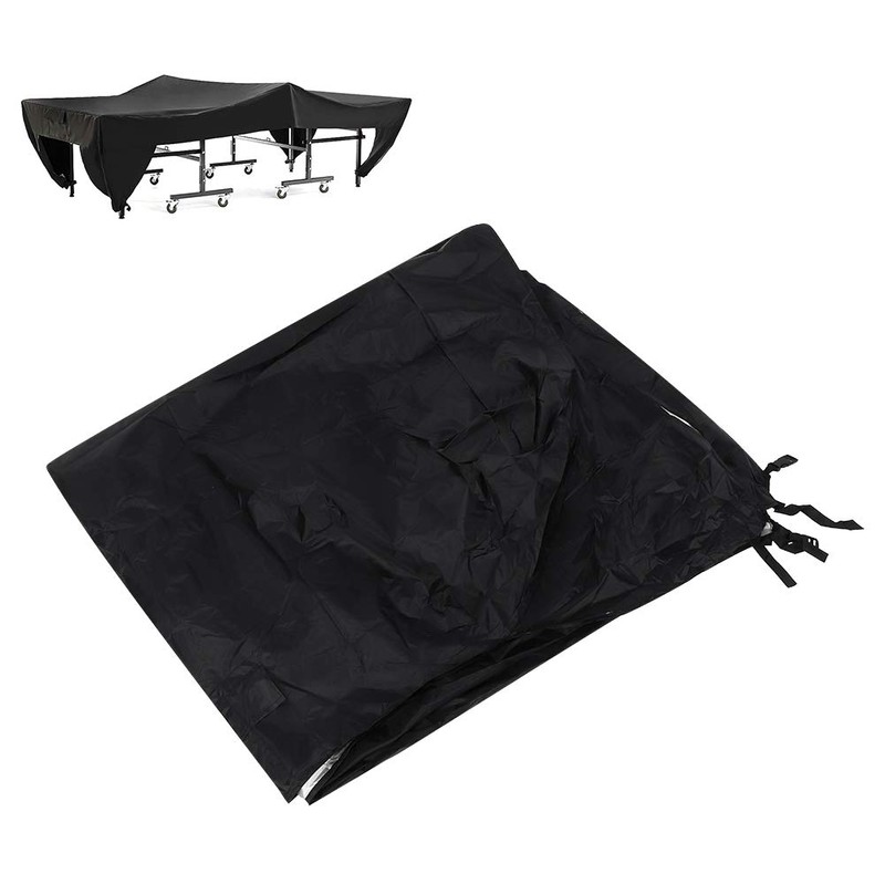 Jenngaoo Table Tennis Tablecloth, Foldable Table Tennis Table Cover, Polyester,