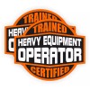 Unbranded/Generic HEAVY EQUIPMENT OPERATOR Trained Certified Hard Hat Stickers Decals Labels