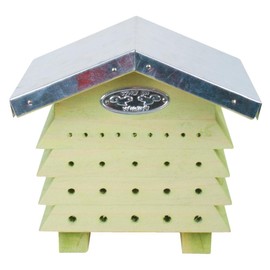 Fallen Fruits WA44 Beehive Bee House, Green, 6"H