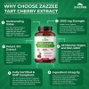 Zazzee Tart Cherry 10:1 Extract, 3000 mg Strength, 60 Vegan