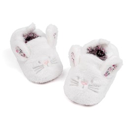 Meckior Save Beautiful Cute Cartoon Infant Unisex Baby Warm Cotton Anti-Slip Soft Sole First Walkers Shoes