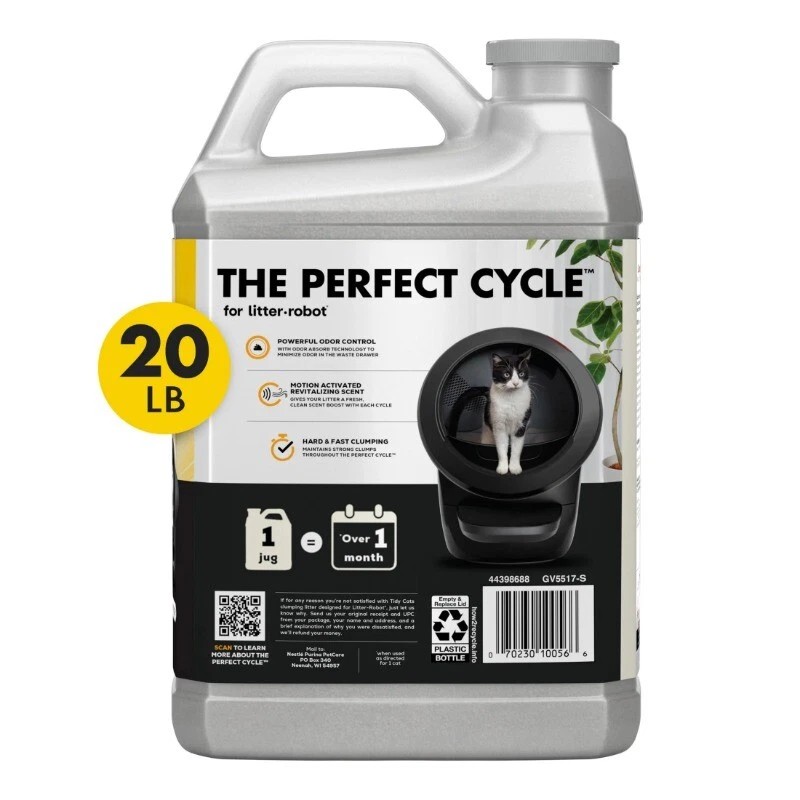 Designed for Litter-Robot Clumping Cat Litter Odor Control Formula, 20