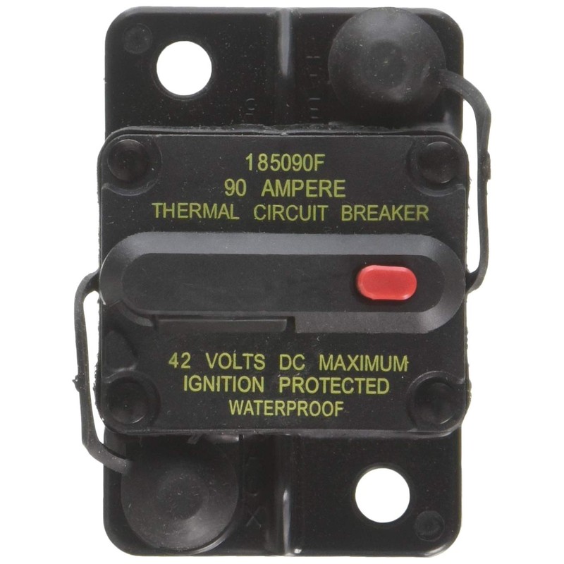 Bussmann CB185-90 90 Amp Waterproof High Amp Flush Mount Type