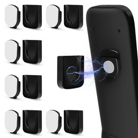 GUZE-US 6-Piece Magnetic Remote Control Holder Wall Mount - Self Adhesive Suitable for Tv Backside as Well as Tv Fan and Air Conditioner Remote Controls