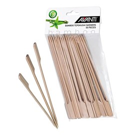 Avanti Bamboo Tepokushi Skewers, 24cm, Pack of 50