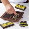 UWILLION Deep Chocolate Bar Mold Silicone 1 Inch Dubai Pistachio
