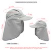 Huakunda Hat with Neck Protection, Removable, Multi-Purpose Summer Sun Hat,
