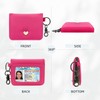 AdiStylinno Credit Card Holder Wallet for Women, Ladies PU Leather