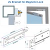 UHPPOTE Z and L Bracket for Inward Door 600-lb Series
