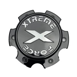 Xtreme Force Gloss Black Wheel Center Cap C-7054-3