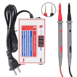 LED Light and TV Backlight Tester,LED Strip Lamp Beads Repair Testing Tool with Gold Plated Pin and Power Cable 0-300V Adaptive Voltage, Suitable for All LED Beads TV Computer Laptop Light Repairs