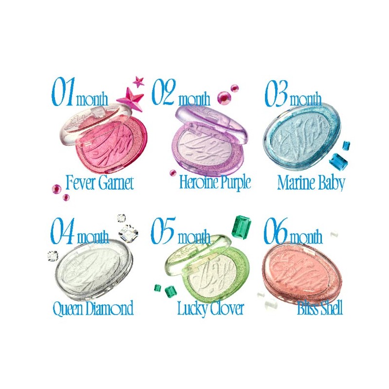 FWEE Glitz Stone Highlighter 5.9g, Color:HL04 Queen Diamond