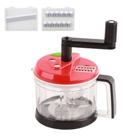 Manual Food Mixer Blender Multifunction Grinder Vegetable Chopper Shredder JuicerL