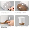 YNNICO Indoor Self Watering Planters with Drainage Holes and Saucers,