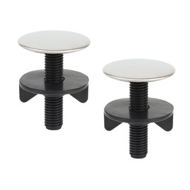 2-Pack Kitchen Faucet Sink Hole Cover,Sink Tap Hole Plate Stopper Countertop Hole Cover,Stainless Steel Sink Plugs Caps for Top Holes