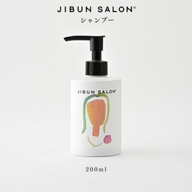 JIBUN SALON シャンプー200ml／トリートメント200ml (セット有り)【髪と頭皮のダメージケア・潤いとツヤをサポート】天然成分配合・シトラスの香り (シャンプー＆トリートメント)