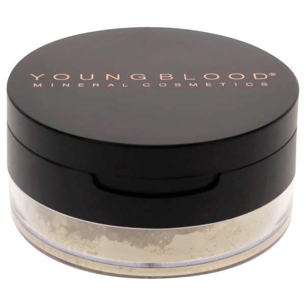 Youngblood Clean Luxury Cosmetics Loose Mineral Rice Setting Powder, Light | Loose Face Powder Setting Foundation Translucent Finishing Matte Natural Acne | Vegan, Cruelty-Free, Paraben-Free