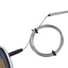 Digital Meat Thermometer Waterproof Stainless Steel Food Thermometer with BBQ