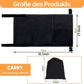 Children's Footrest Aeroplane, Easy Foldable, Aeroplane Seat Extension, Children, Foldable Adjustable Cot, Aeroplane for Short Distance Air Travel