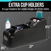 Moblorg Center Console for Minivans, SUVs, Middle Van Console, Extra