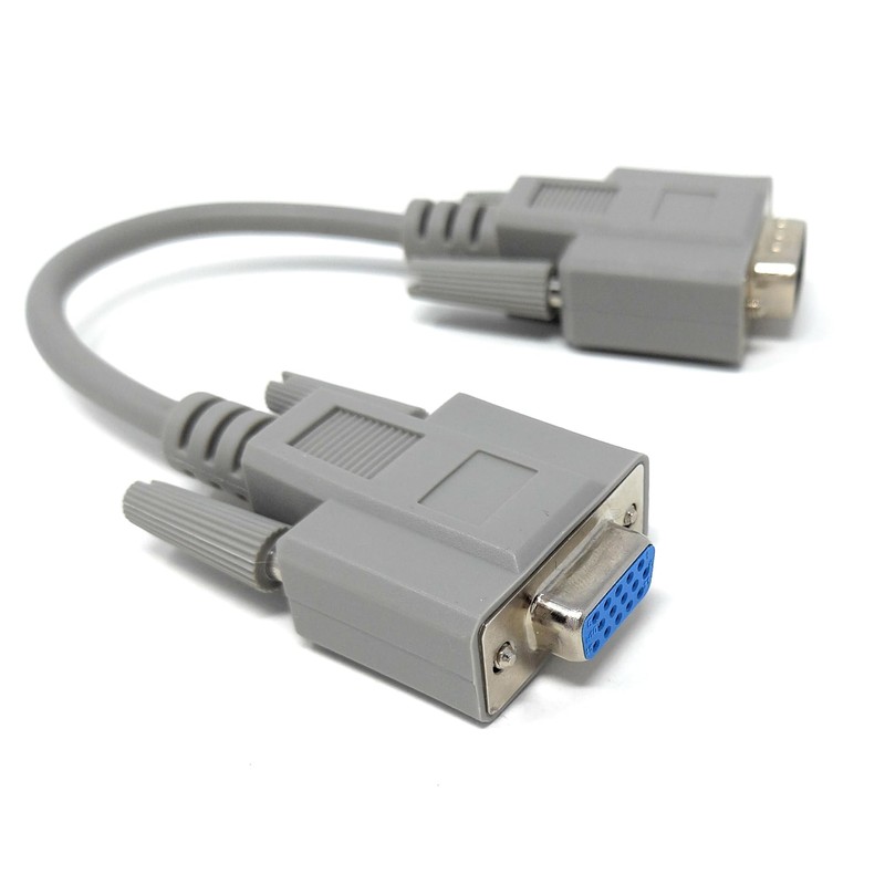 20cm 1pcs. D9 Male to HD15 Female VGA SVGA (9