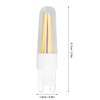 10Pcs G9 LED Bulb 3W 200LM Long Filament Bulbs for