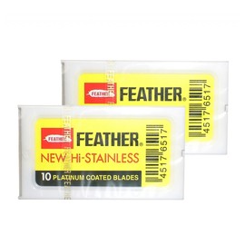 Feather New HI-Stainless FH-10-2X Pack of 10