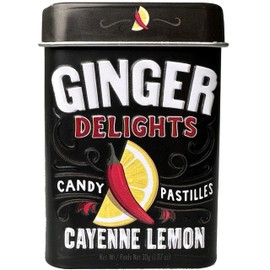 Big Sky Ginger Delights Cayenne-Lemon Mints - Pack of 12