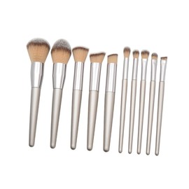 FOMIYES Make up Set 10-piece Professional Makeup Kit Portable Cosmetic Tools Makeup Brush Set for Women for Foundation Blush Cream Cosmetics Kit