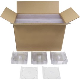 (400) Clear Replacement CD Trays - Fits Standard 10.4mm CD Jewel Boxes - #CDIS80CL