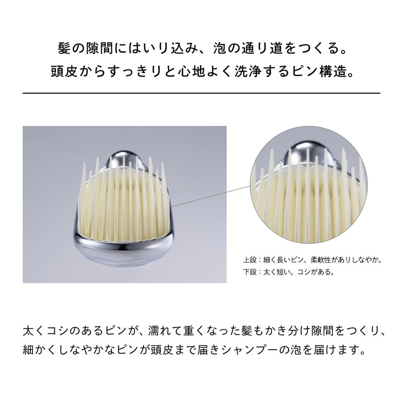 Rifa Shampoo Brush Milk (Silver)