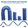 FUNJEE EVA Coil Garden Hose for Gardener: Retractable Self Coiling