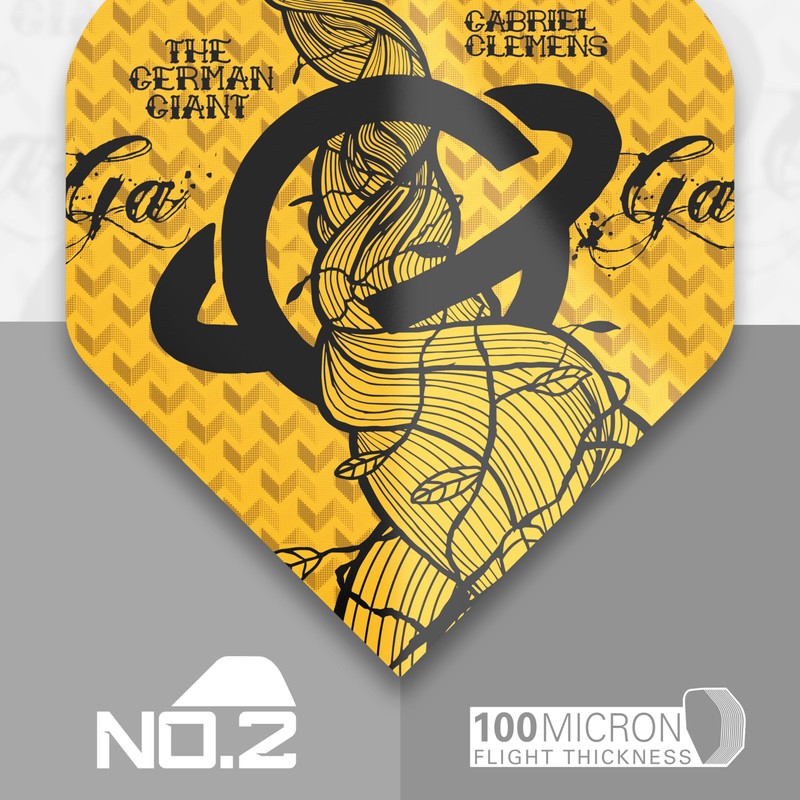 Target Gabriel Clemens Ink Design No.2 Dart Flights - 3